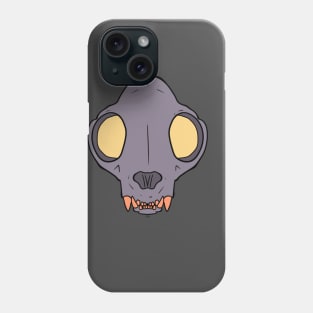 Cat Skull (war) Phone Case