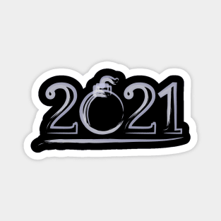 happy new year 2021 Magnet