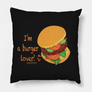 Burger lover Pillow