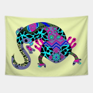 mayan axolotl ecopop Tapestry