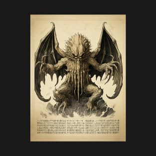 Vintage Japanese Spawn of cthulhu II T-Shirt