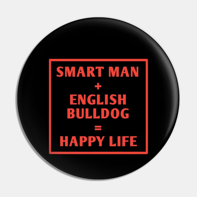 English Bulldog Pin by BlackMeme94