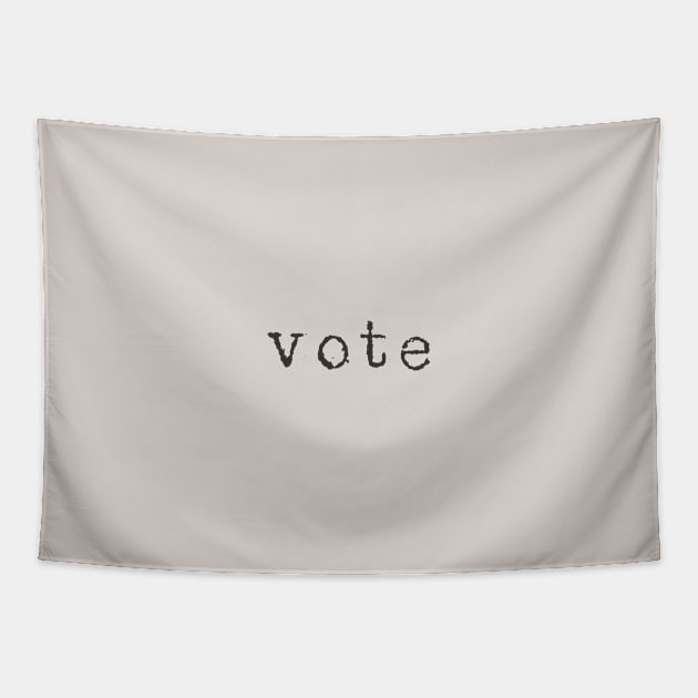 Vote Tapestry by JunkyDotCom