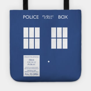 Dr Who TARDIS Tote