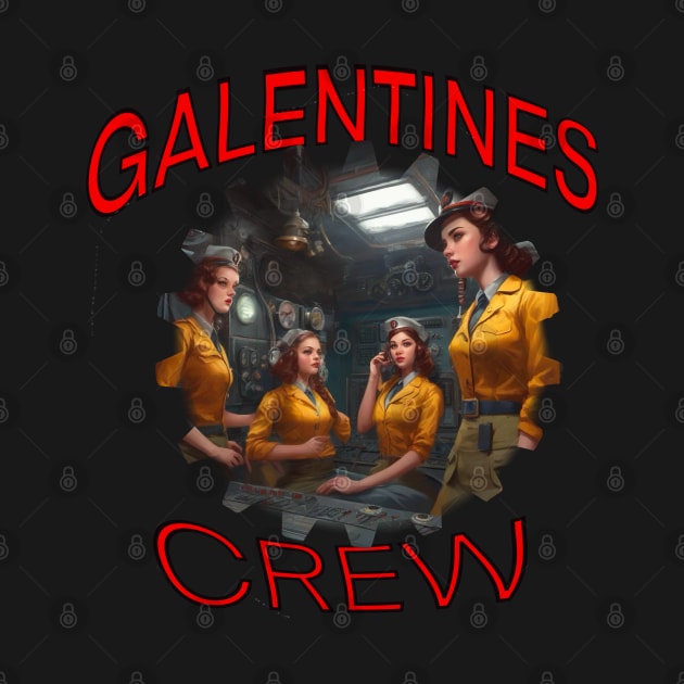 Galentines crew girl power by sailorsam1805