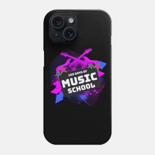 Cyberpunk Music Edition - 100 Days of School Phone Case