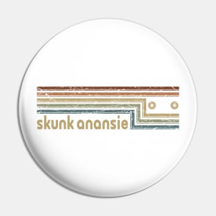Skunk Anansie Cassette Stipes Pin