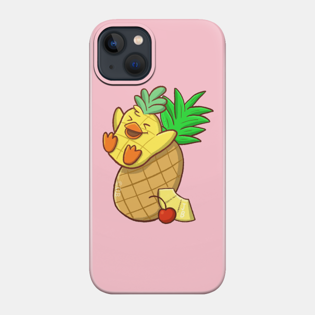 Georgie and a Pineapple - Moriah Elizabeth - Phone Case