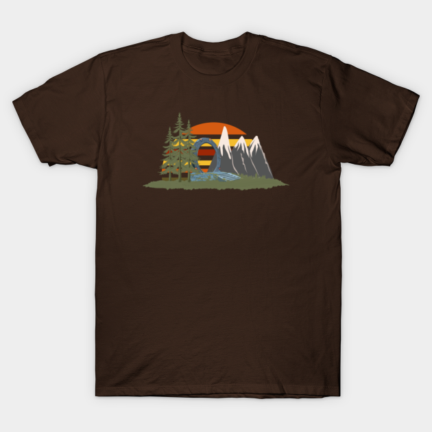 Retro Style Nature Shirt - Stargate - T-Shirt