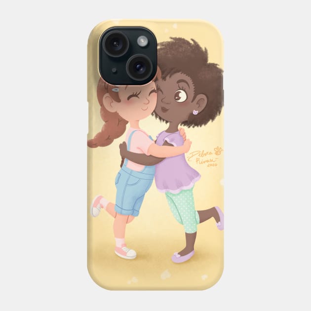 Tight hug Phone Case by SilveryDreams