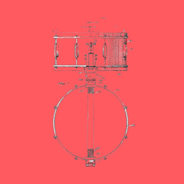 snare drum  patent by Drummer Ts