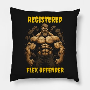 Registered flex offender Pillow