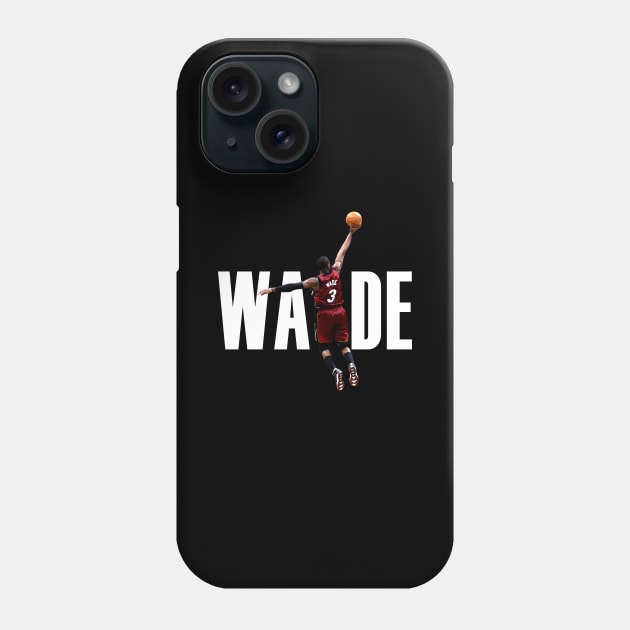 Dwyane Wade Jump Phone Case by TheSIZE