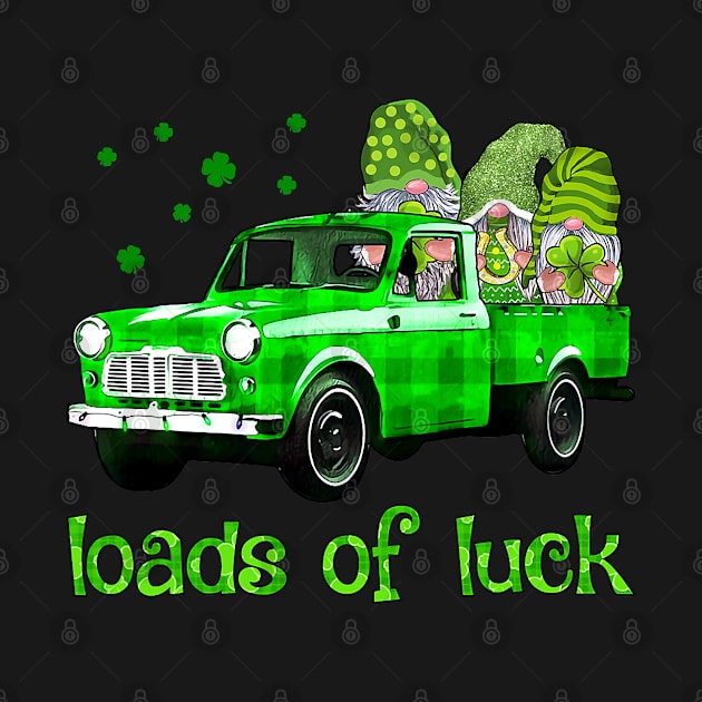 Loads of Luck Gnomes Funny Leprechaun Costume Patrick T-Shirt by waterbrookpanders