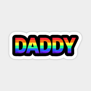 Gay Pride Month LGBTQ Fathers Day Flag Queer Magnet