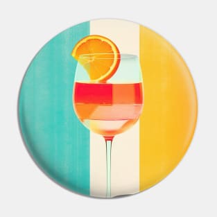 Aperol Spritz Cocktail on Summer Pin