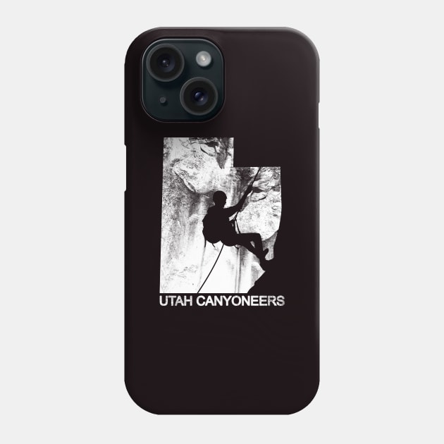 Utah Canyoneers (White) Phone Case by Utah Canyoneers