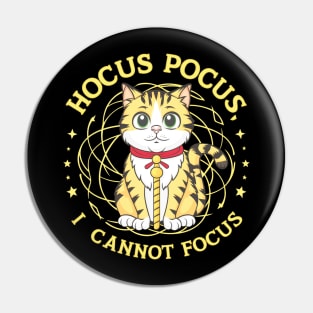 hocus pocus, i cannot focus Pin