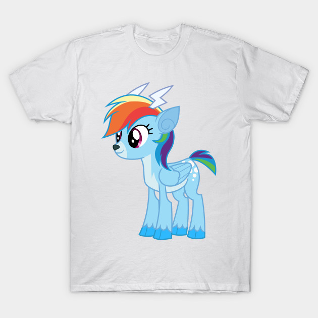 Rainbow Dash The Reindeer My Little Pony T Shirt Teepublic Uk