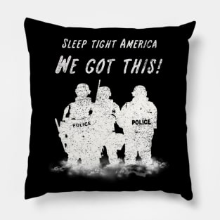 Sleep tight America - Police design Pillow