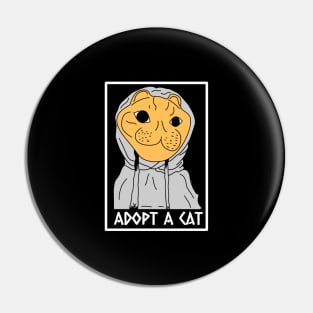 Adopt A Cat Pin