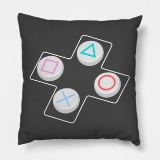 PS games console buttons station Pillow