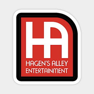 Hagen's Alley Books Logo Magnet