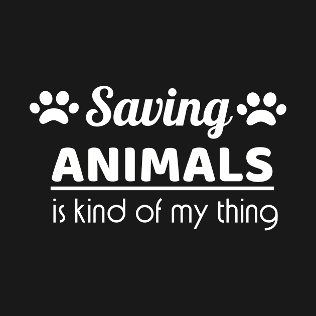 Saving animals is kind of my thing by Adel dza