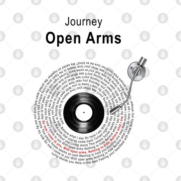 OPEN ARMS VINYL ILLUSTRATIONS by Vansa Design