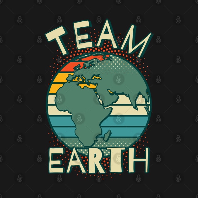 Team Earth Retro Colors by dkdesigns27