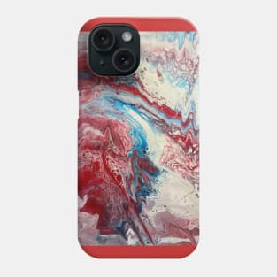 Red, white and blue Phone Case