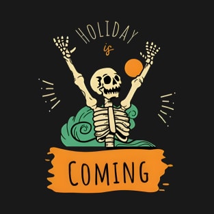 vintage-holiday coming T-Shirt