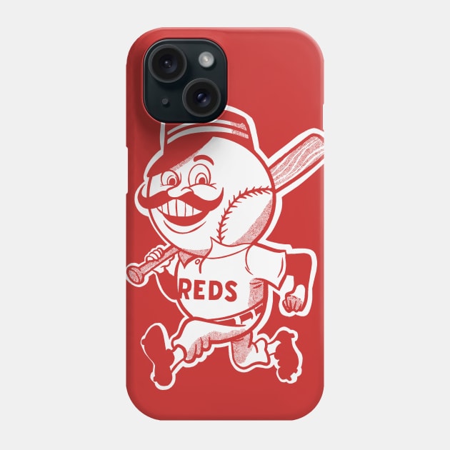 Alternate Mr. Redlegs - Vintage Logo Phone Case by sombreroinc