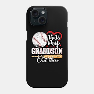 That's My Grandson Out There Baseball Grandma Mother's Day Phone Case