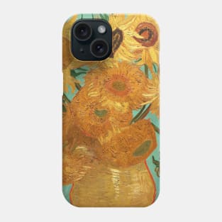 Vincent Van Gogh Twelve Sunflowers In A Vase Phone Case