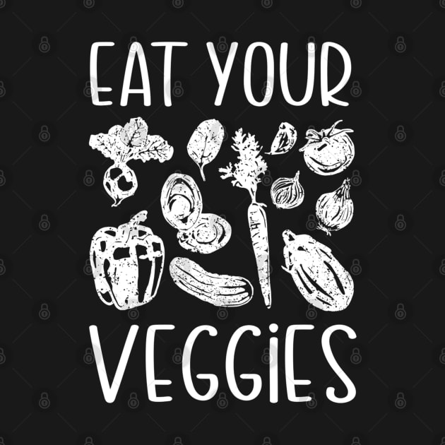 Vegan Toddler Eat Your Veggies Vegetables by spaghettigouache