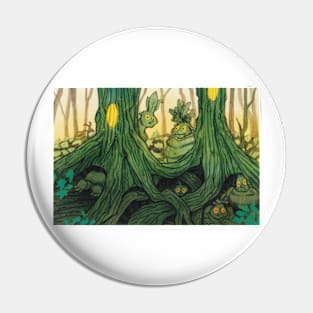 Forest People Pin