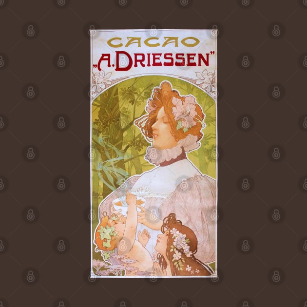 Art Nouveau Poster for Cocoa by UndiscoveredWonders