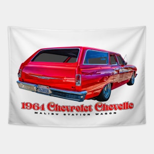 1964 Chevrolet Chevelle Malibu Station Wagon Tapestry