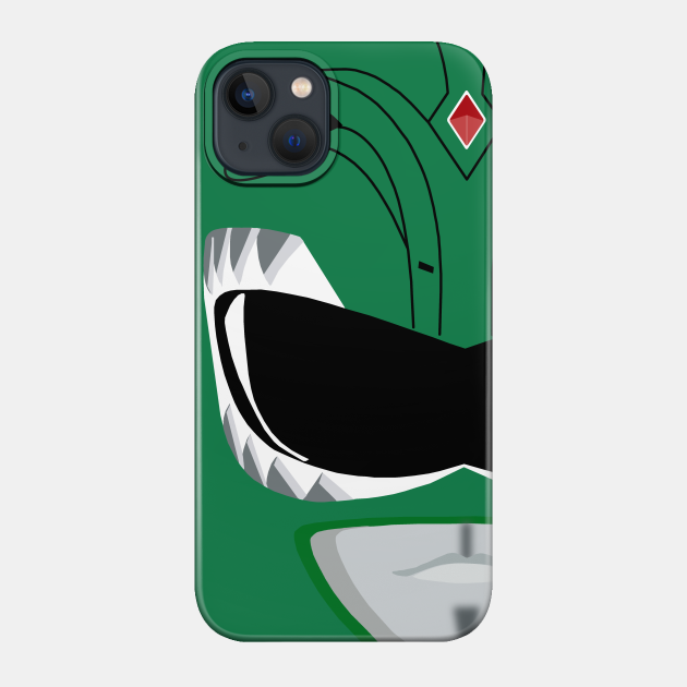 Green Power Ranger - Green Mighty Morphin Power Ranger - Phone Case