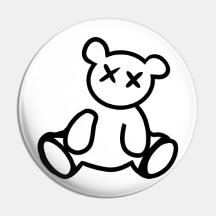 teddy bear voodoo Pin