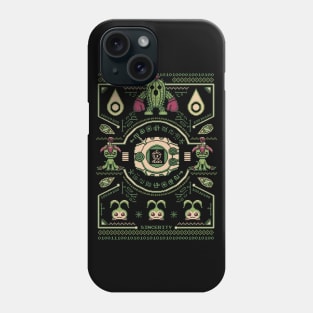 Palmon Digimon Sweater - Togemon Crest of Sincerity - Pixel art Phone Case