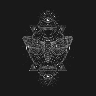 Satin Moth | Sacred Geometry T-Shirt