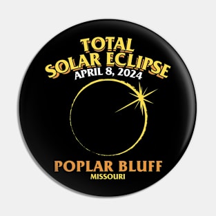 Total Solar Eclipse 2024 - Poplar Bluff, Missouri Pin