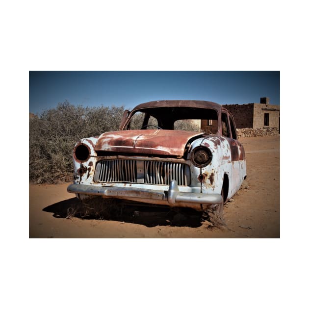 The rusty old car by Andyt