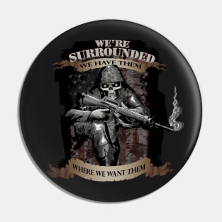 Soldier Pin