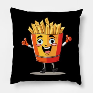 kawaii french fries T-Shirt cute potatofood Pillow