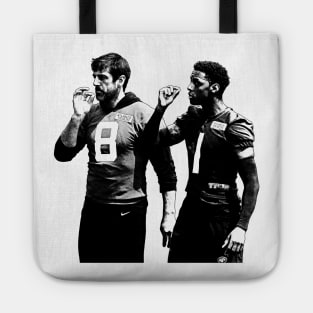 Handshake Aaron Rodgers x Sauce Gardner Tote