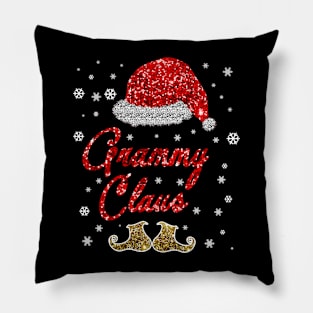 Grammy Claus Christmas Pillow