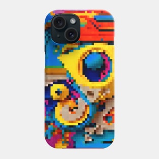 SURREALISM pixel nft art Phone Case